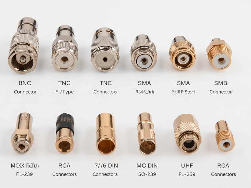 Coaxial Cable Connectors-ouketech