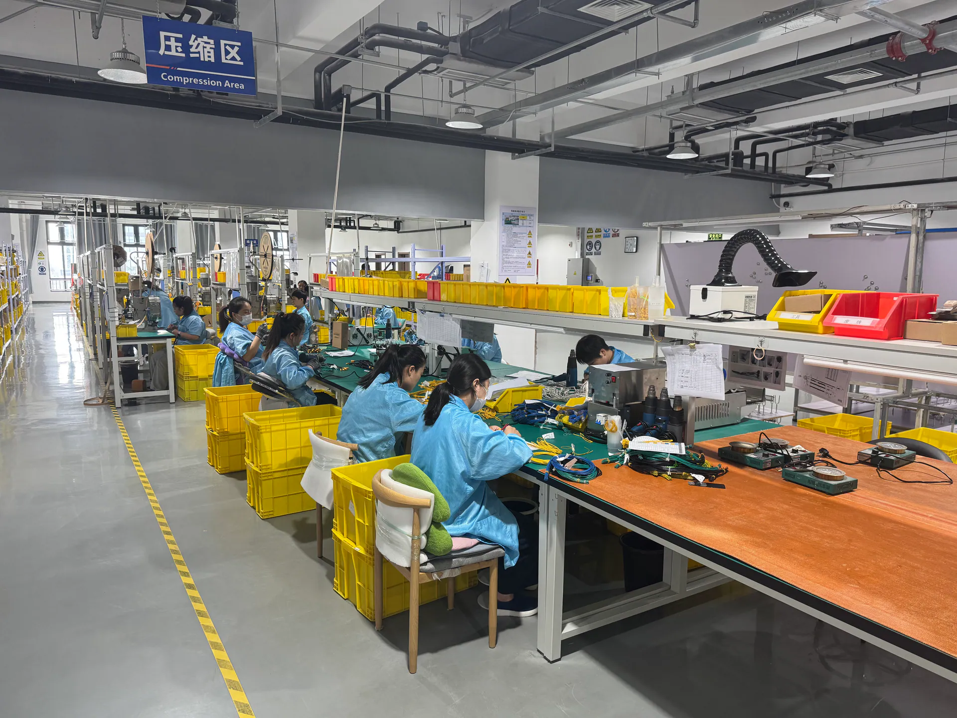 cable assembly quality testing workshop