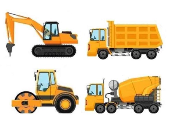 Construction vehicle wiring harness