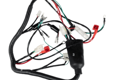CNC machine tool wiring harnesses