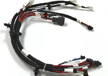 Industrial robot wiring harnesses
